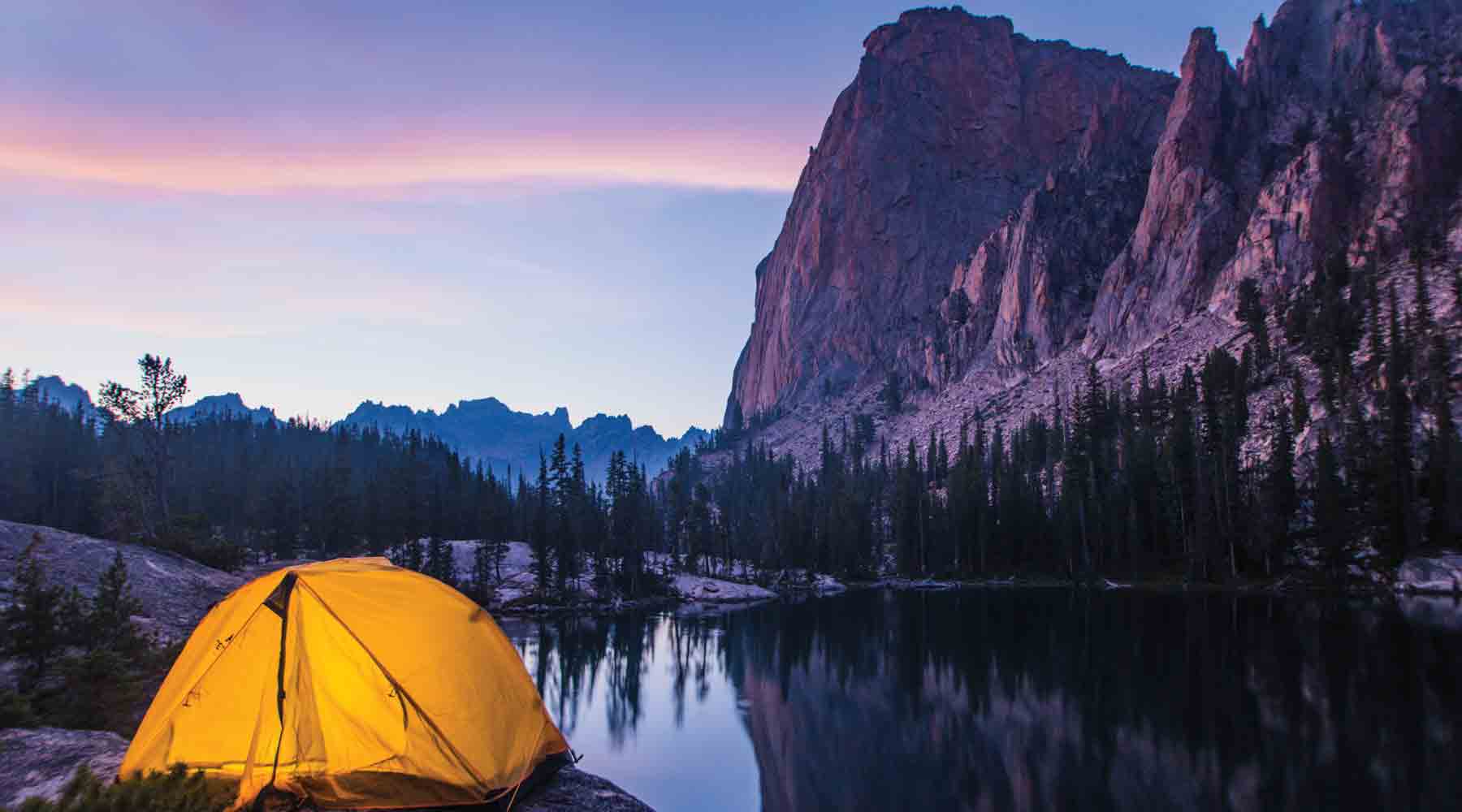 Camping, Elephants Perch, Stanley. Photo Credit: Idaho Tourism