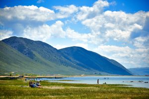 Swimming, Bear Lake State Park, St. Charles, Idaho. Photo Credit: Idaho Tourism